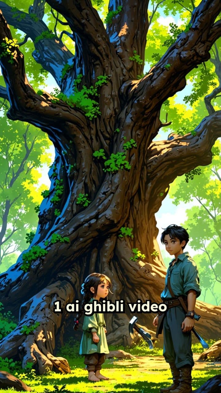 Ladki ki Raksha: Ek Ghibli Kahani