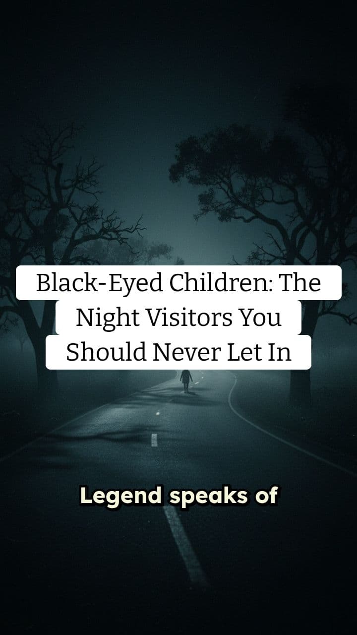 Black-Eyed Children: The Night Visitors You Should Never Let In