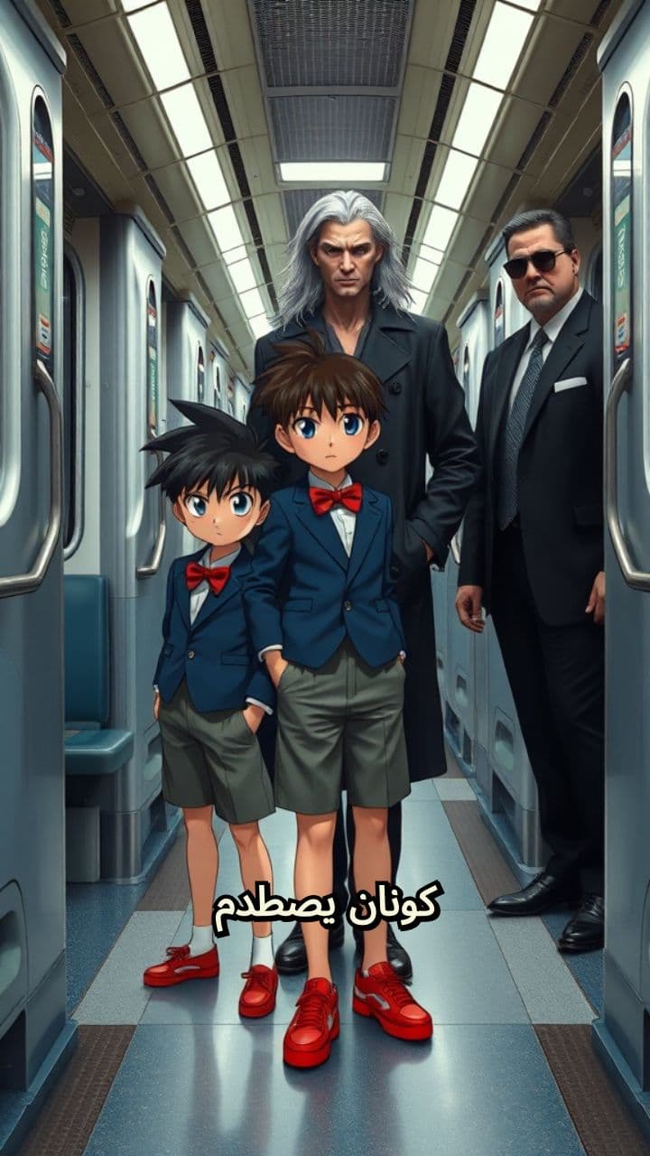كونان ومهمة إنقاذ القطار