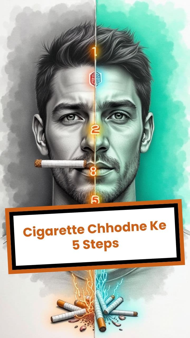 Cigarette Chhodne Ke 5 Steps