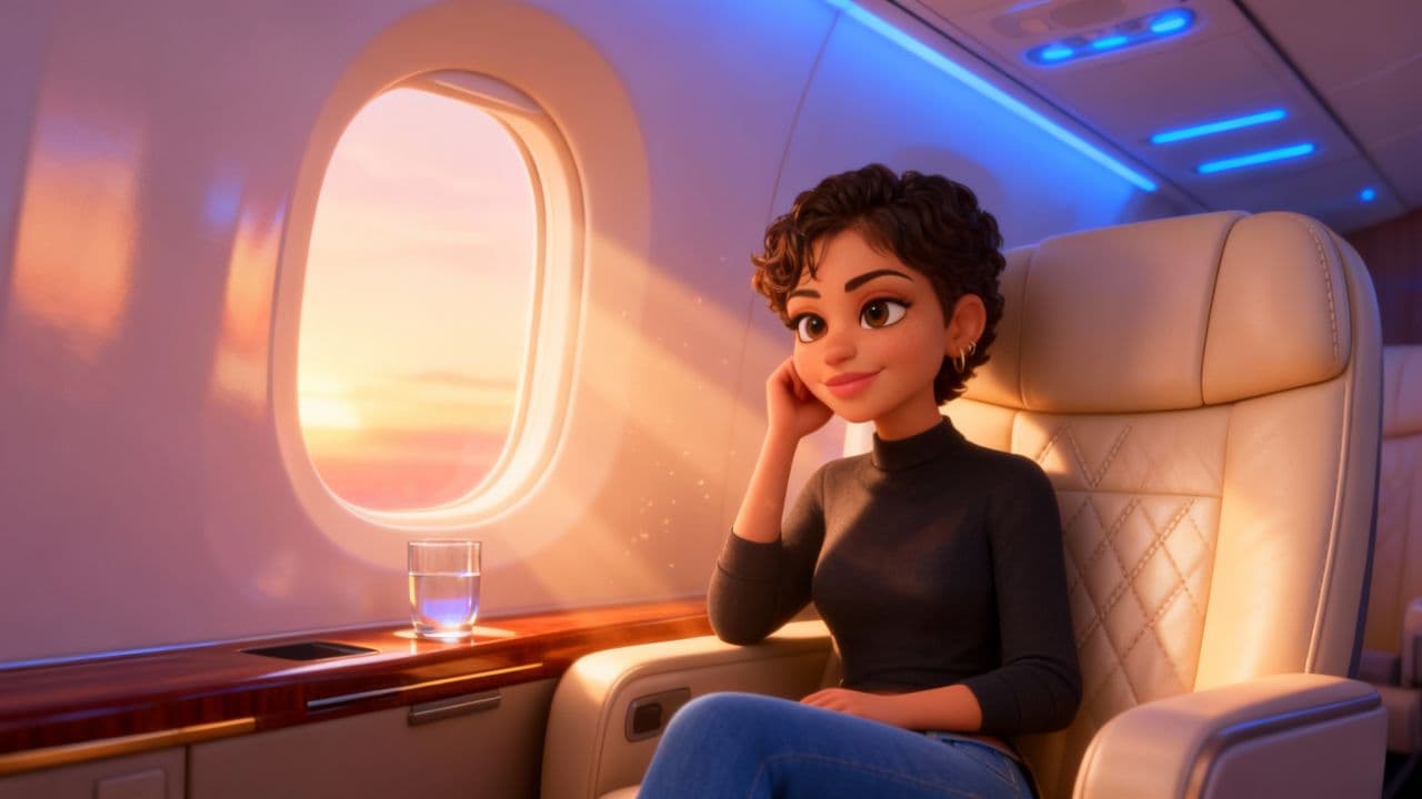 #8136 A Chance Encounter in the Clouds