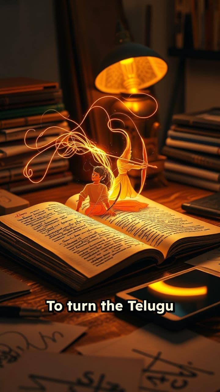 Animating Arjuna and Karna's Epic Tale