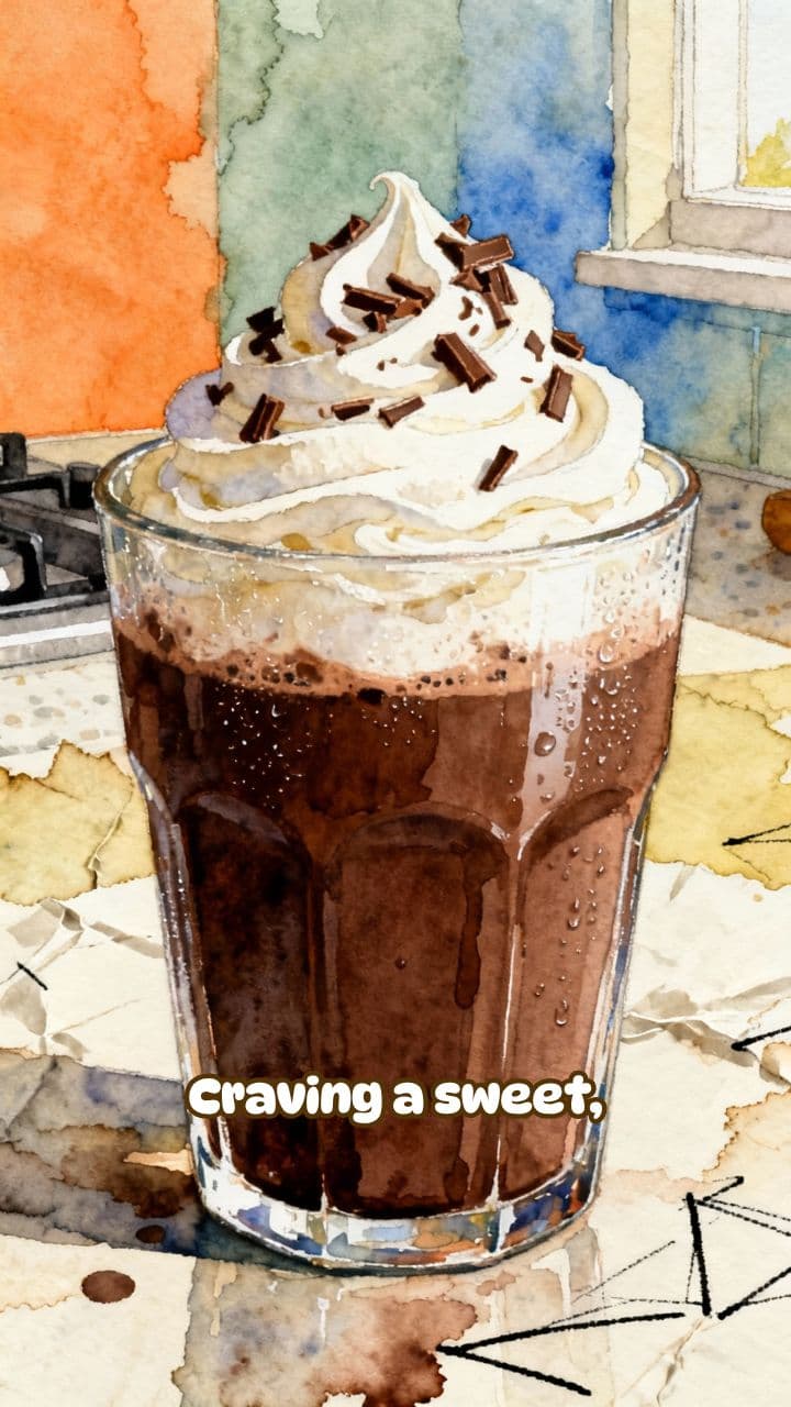 Frozen Hot Chocolate Delight