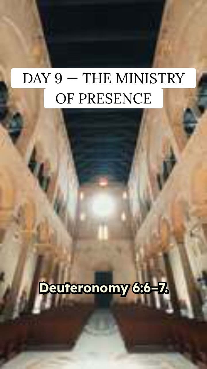 The Ministry of Presence