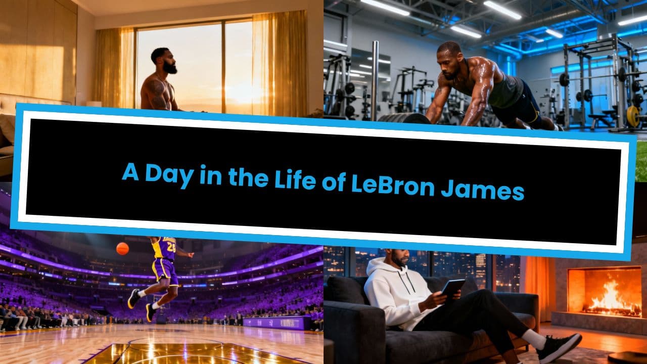 A Day in the Life of LeBron James