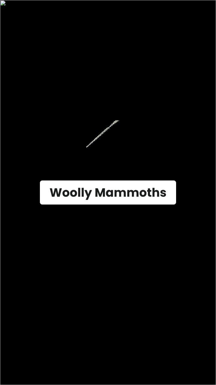 Woolly Mammoths and the Great Pyramid Timeline