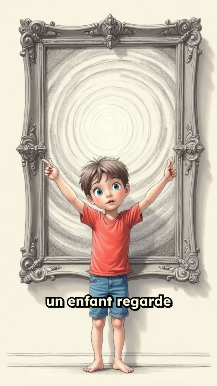 L'enfant aspiré par le tableau