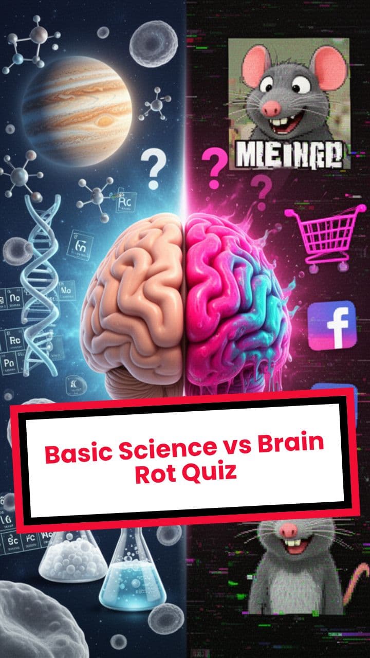 Basic Science vs Brain Rot Quiz