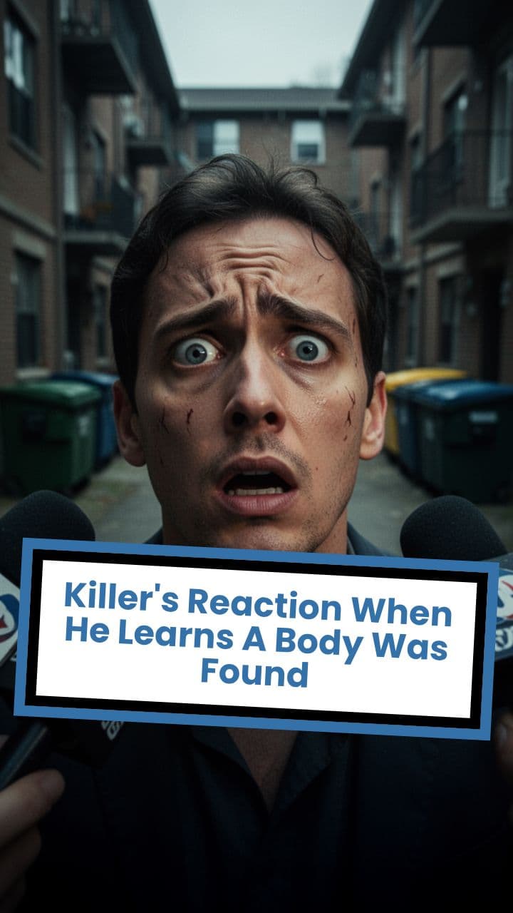 Killer's Reaction When He Learns A Body Was Found