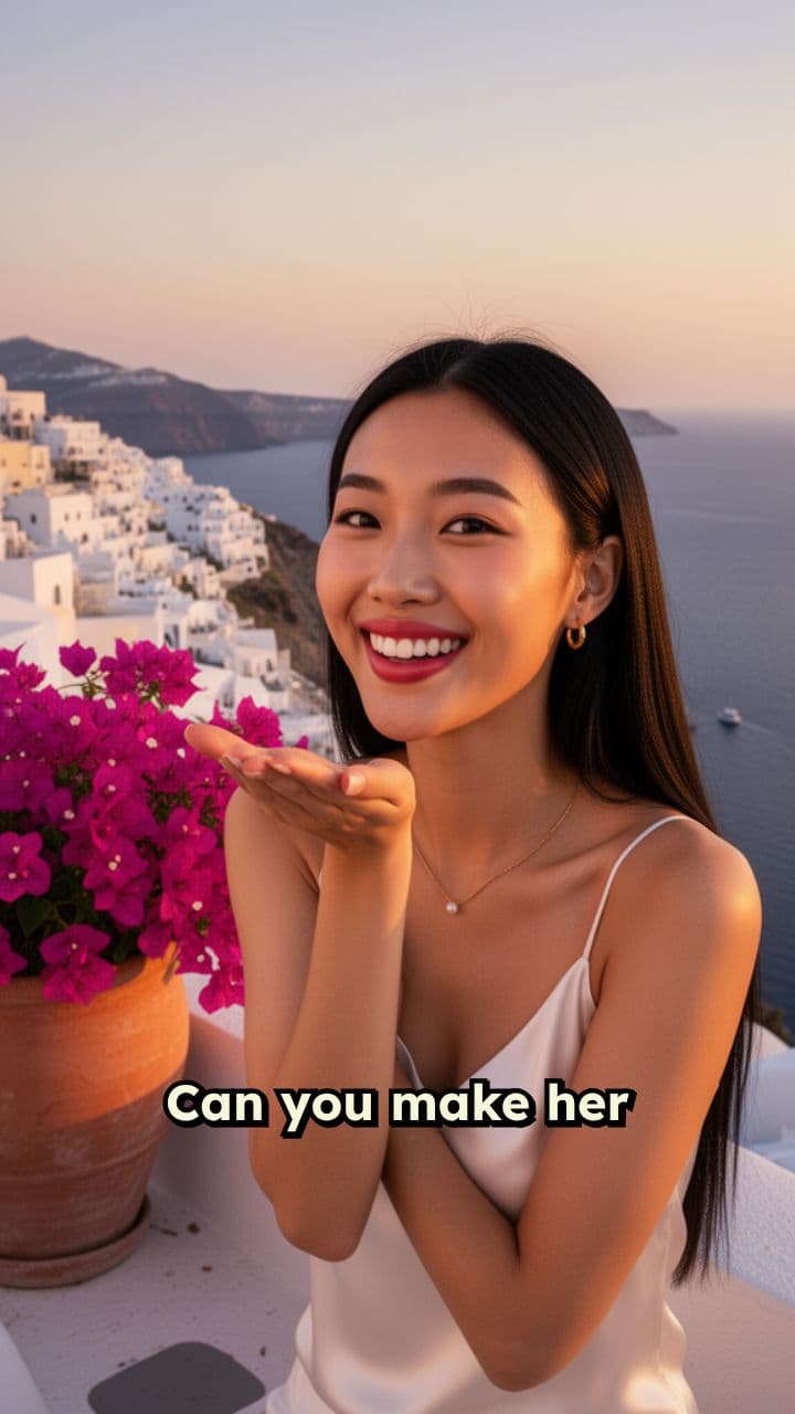 Smile and Blow a Kiss