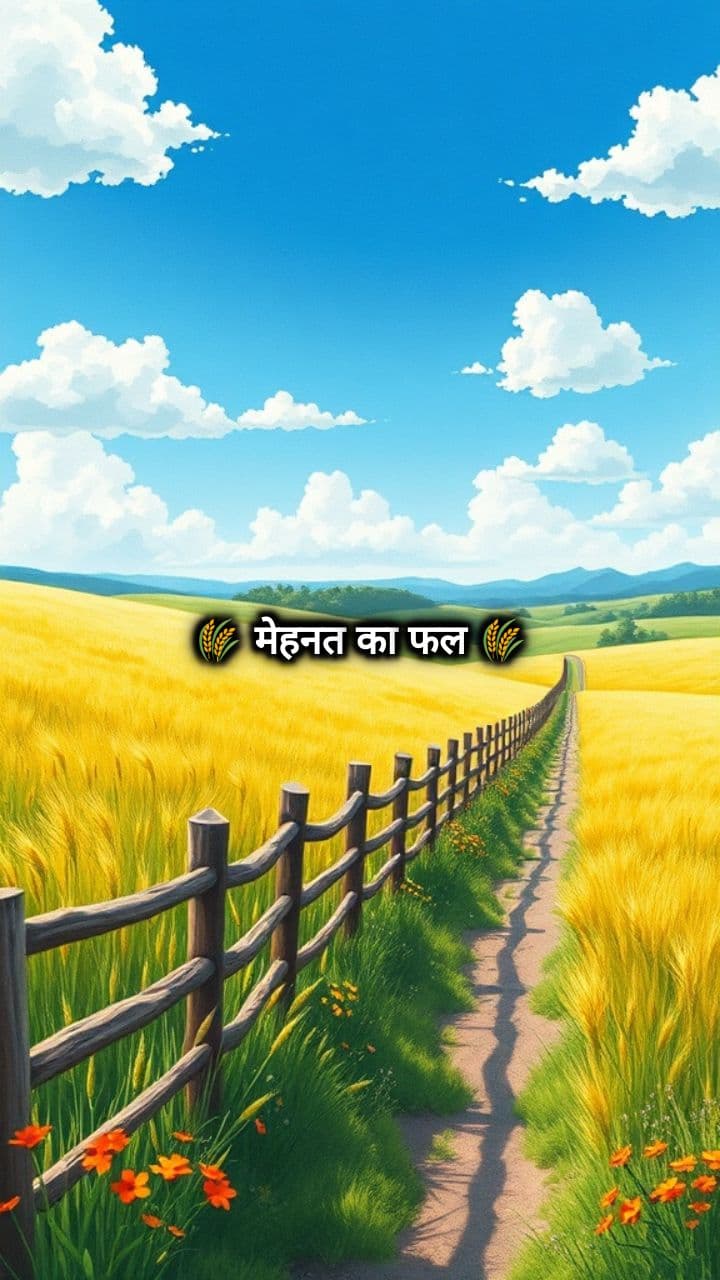 मेहनत का फल