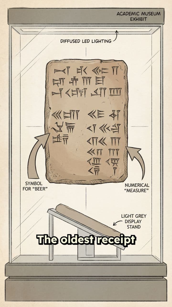 Ancient Beer Receipts: A Historical Insight