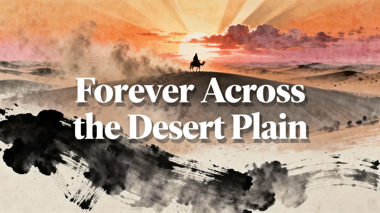 Forever Across the Desert Plain