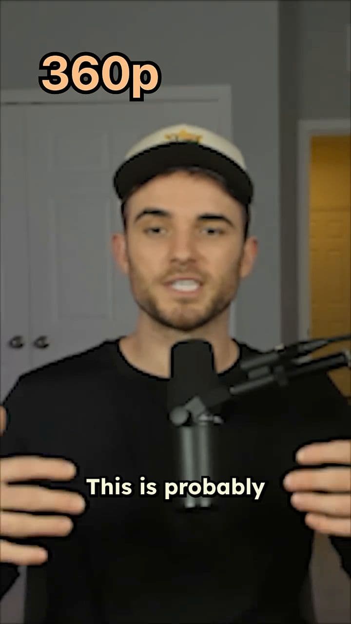 When Video Quality Gets REALLY Bad