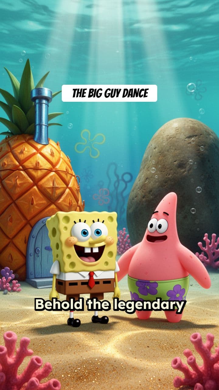 The Big Guy Dance in Bikini Bottom