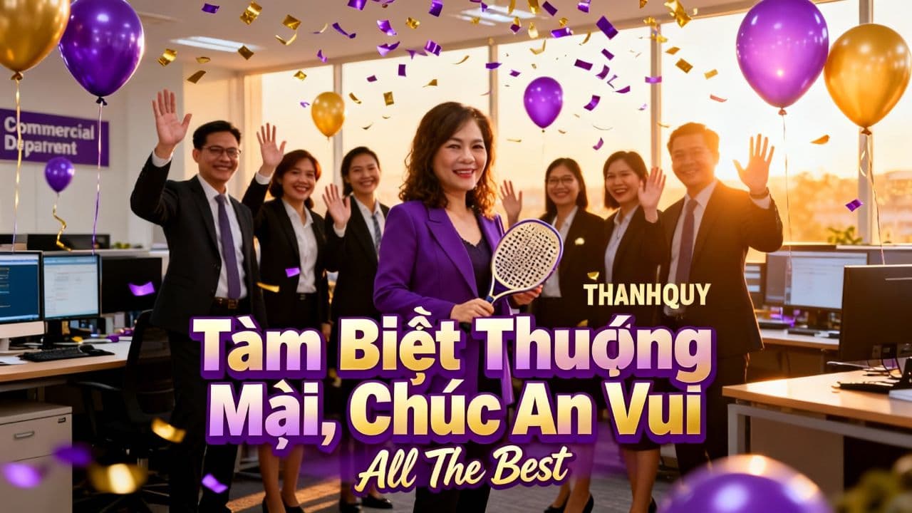 Tạm Biệt Thương Mại, Chúc An Vui