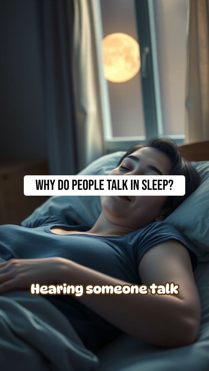 Why Do Some People Talk in Their Sleep? | RapidSmartFacts