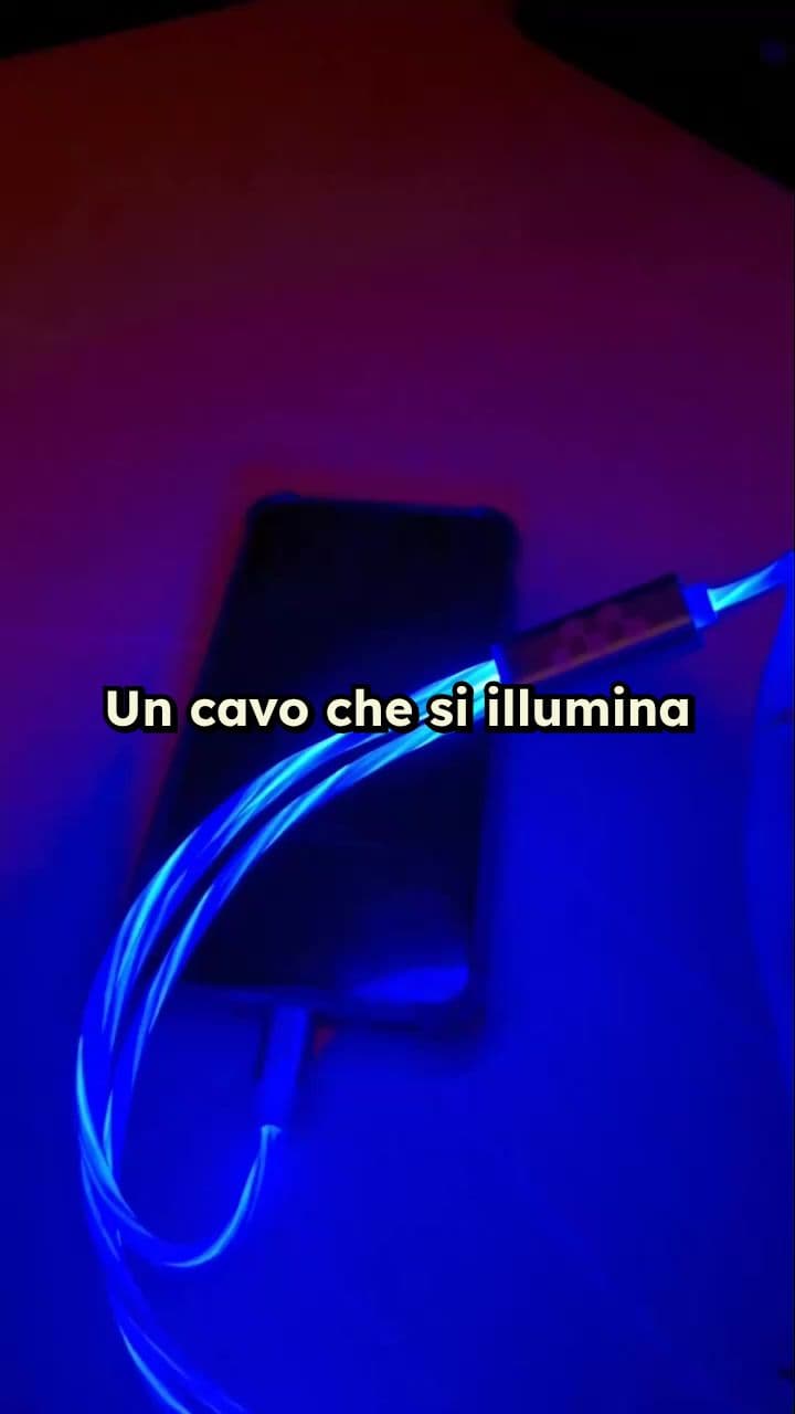 Cavo Multi Charging 3-in-1 con LED