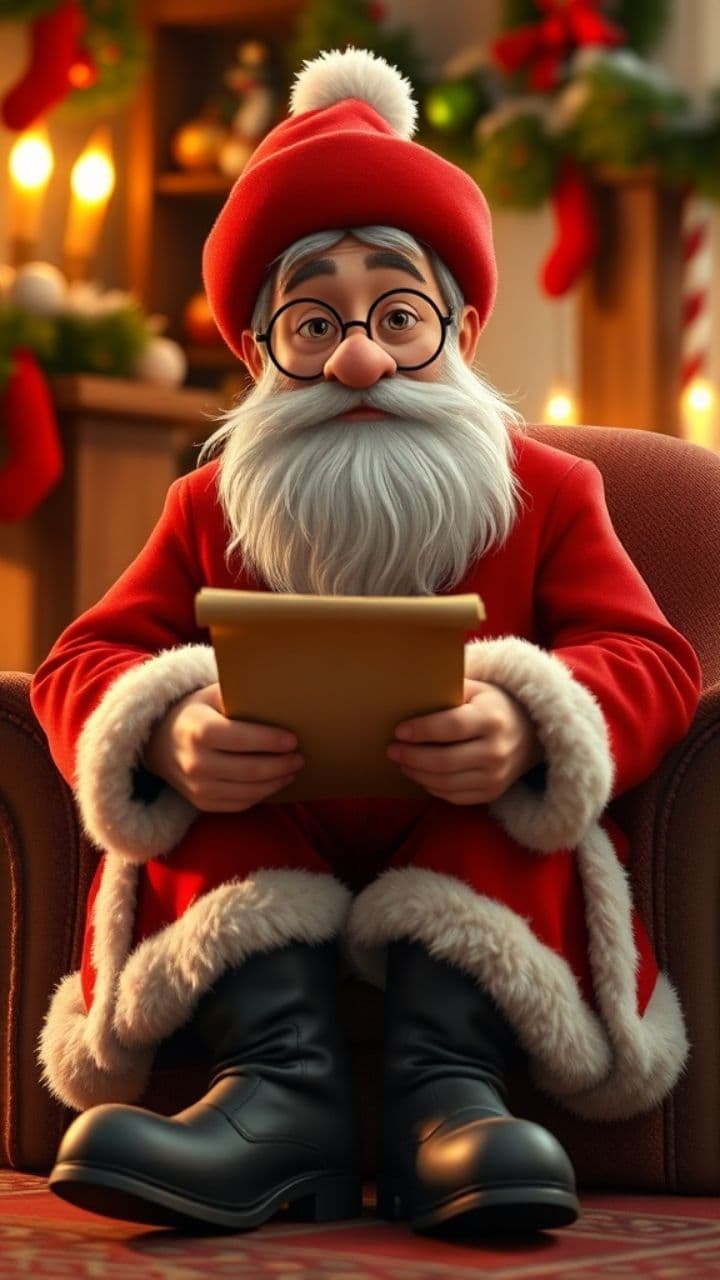 Santa's Message to Steve