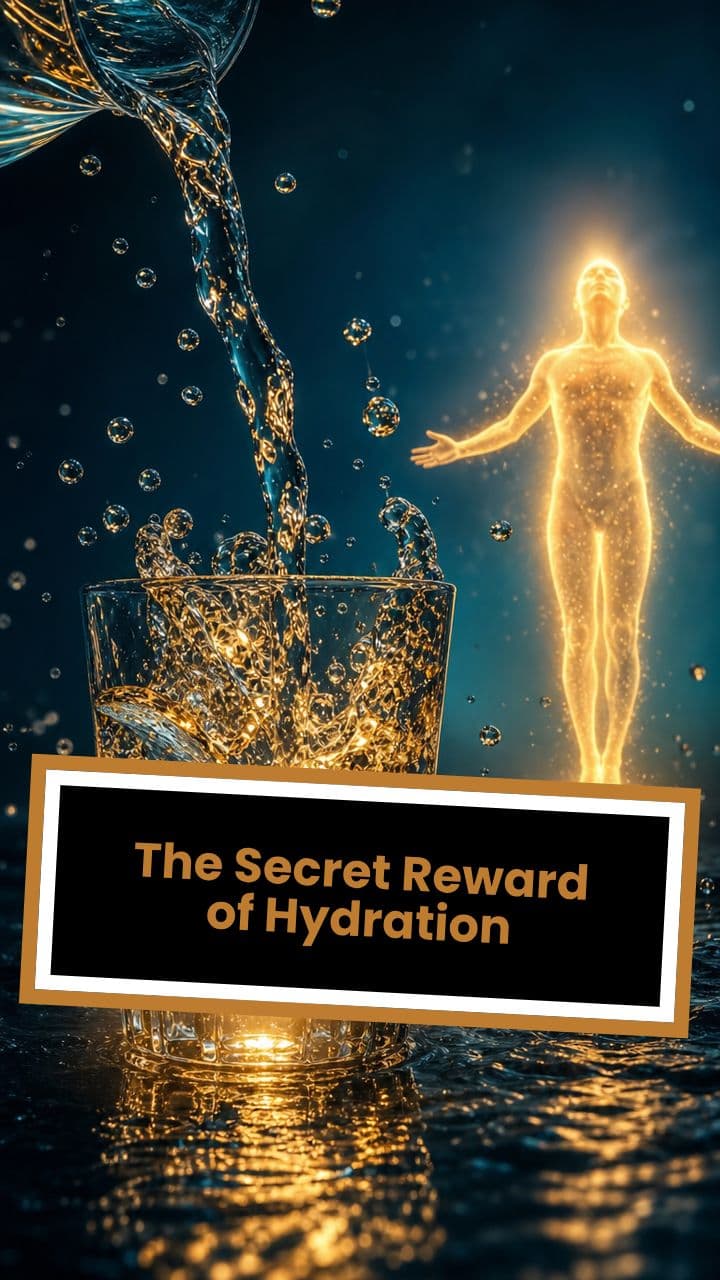 The Secret Reward of Hydration
