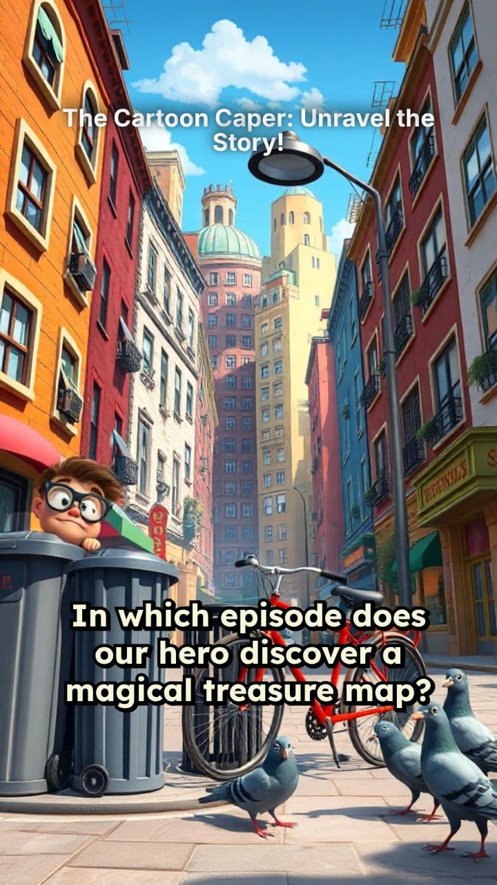 The Cartoon Caper: Unravel the Story!