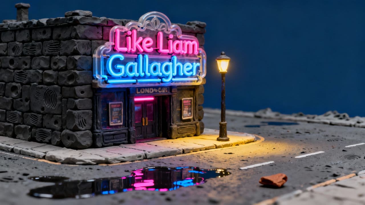 Like Liam Gallagher Claymation Night