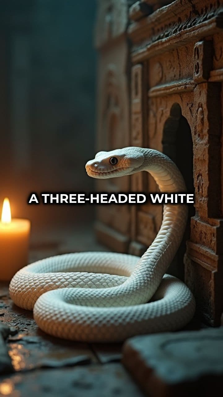 Three-Headed Cobra: A Divine Sign?