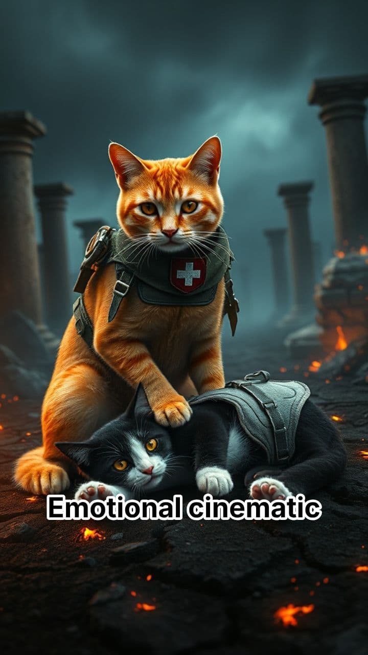 Medic Cat’s Battlefield Rescue