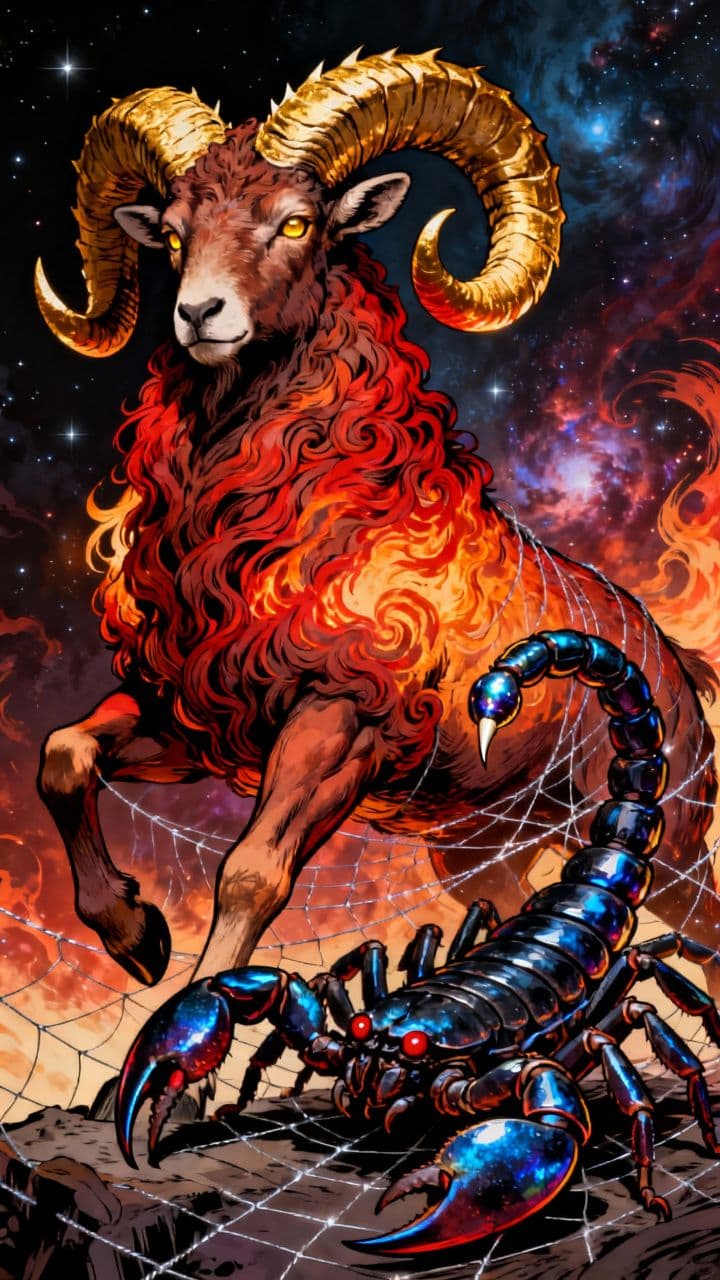 The Sacred Pact of Aries and Scorpio