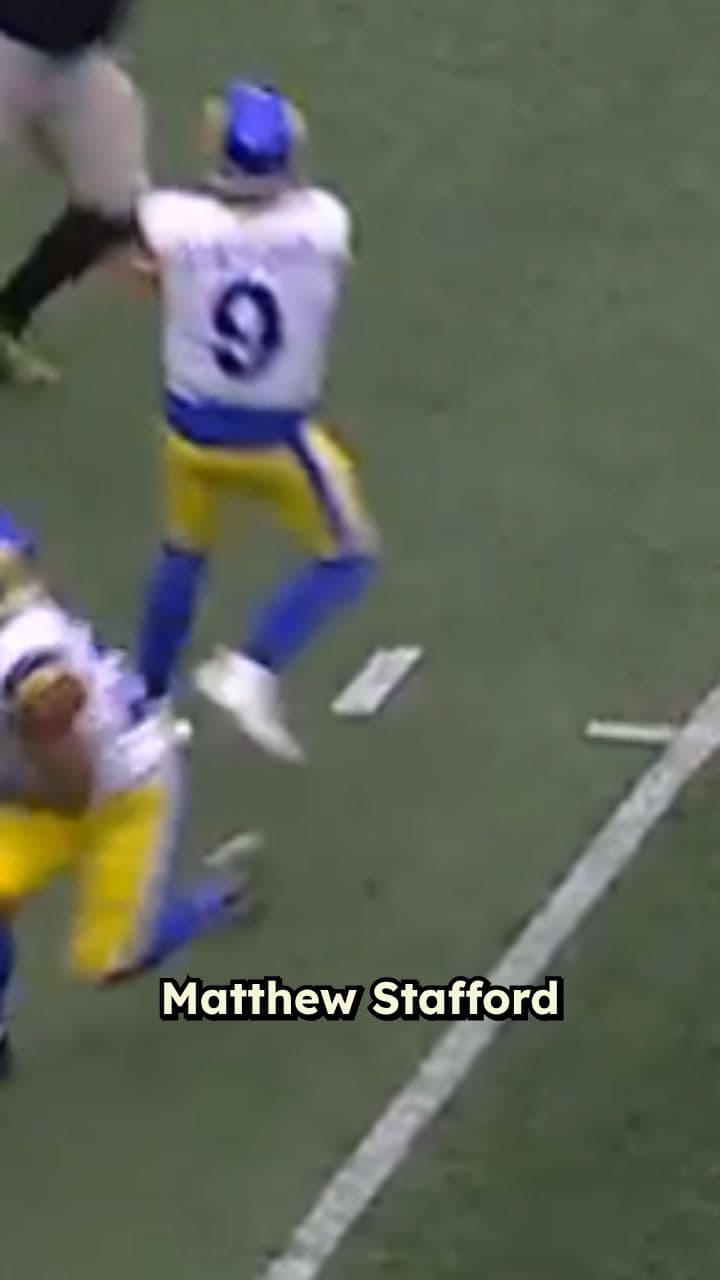 Stafford Sets Touchdown Record, Streak Ends