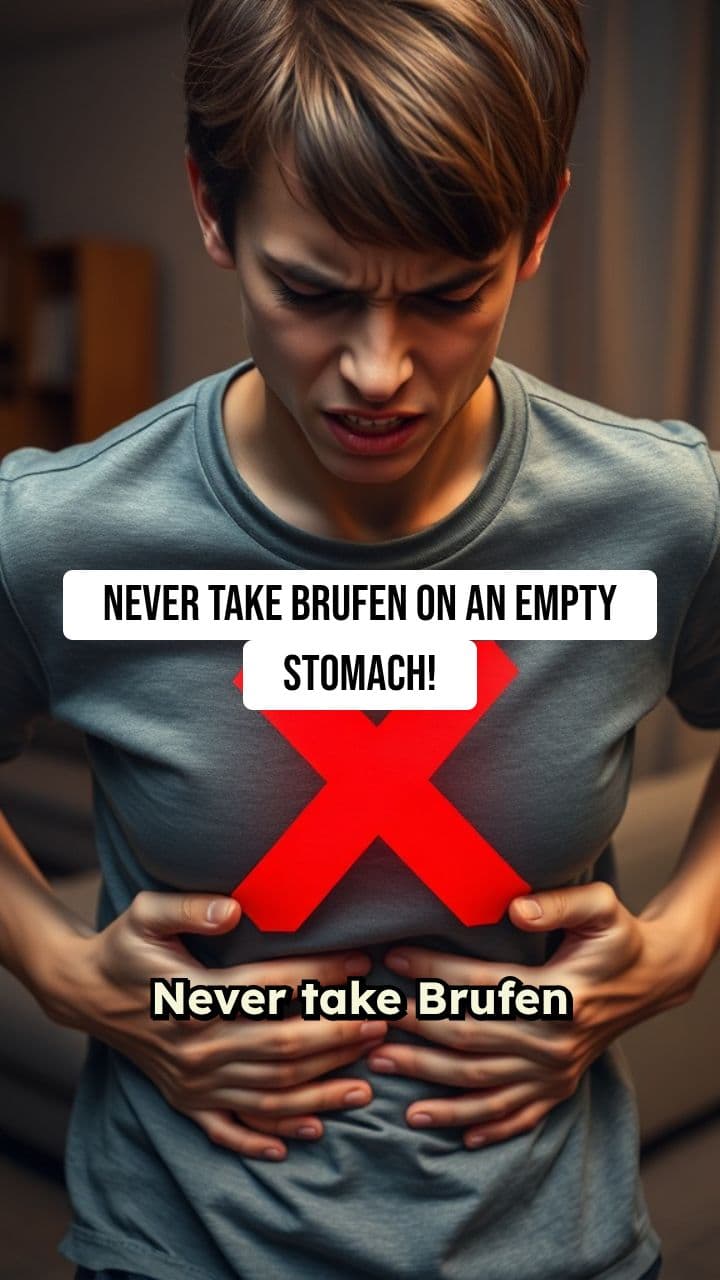 Brufen Warning - Don't Take on Empty Stomach!