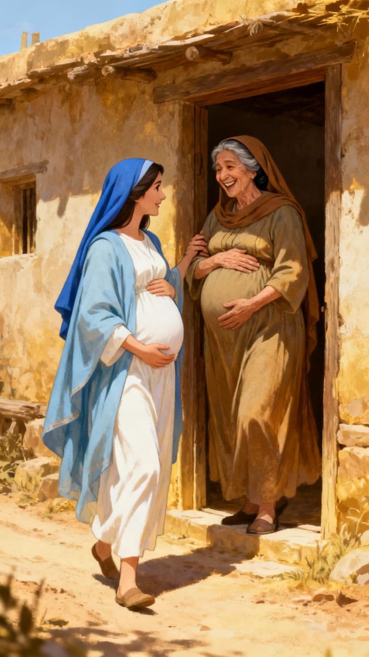 Mary Visits Elizabeth