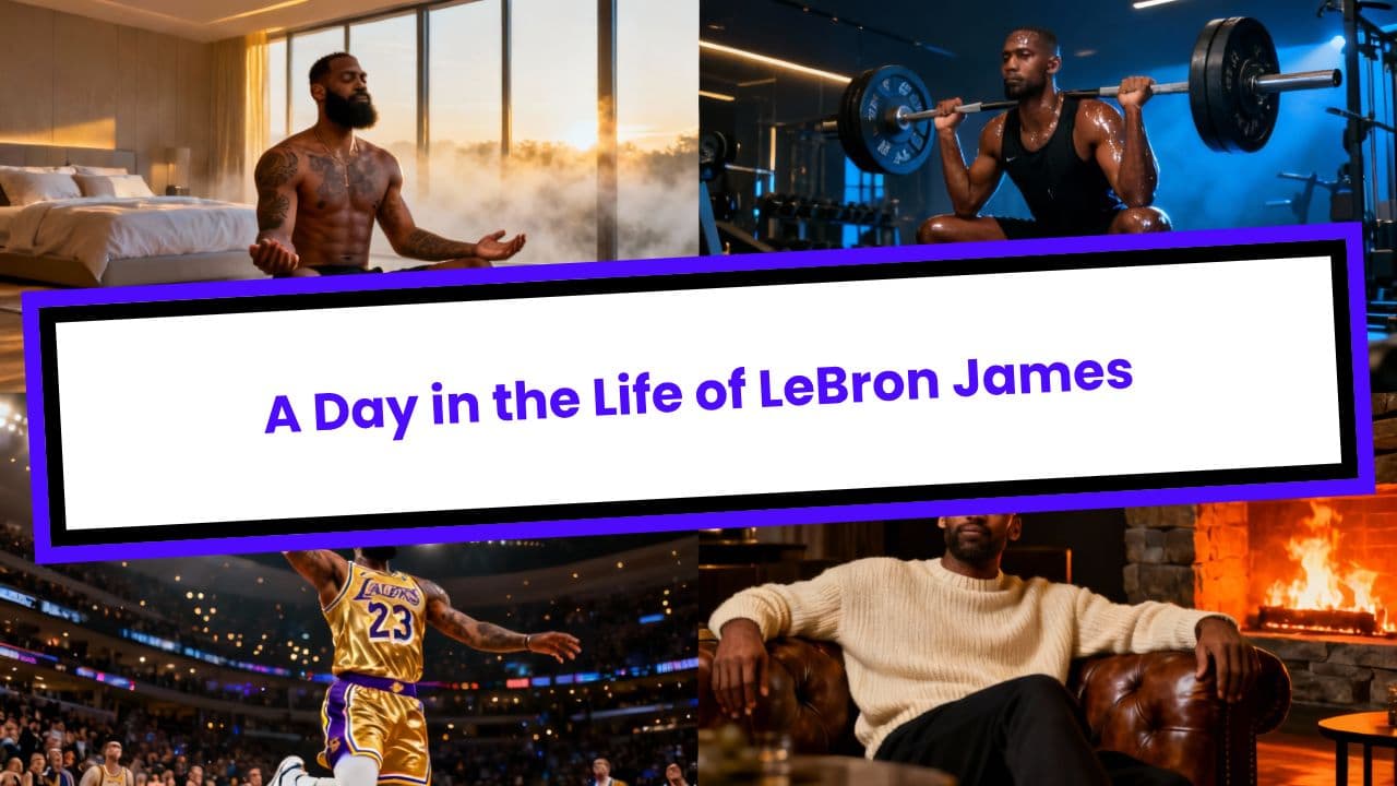 A Day in the Life of LeBron James