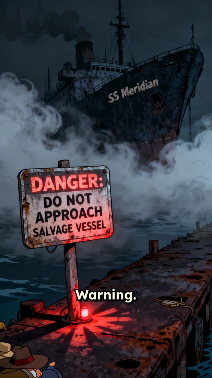 Trapped on the SS Meridian