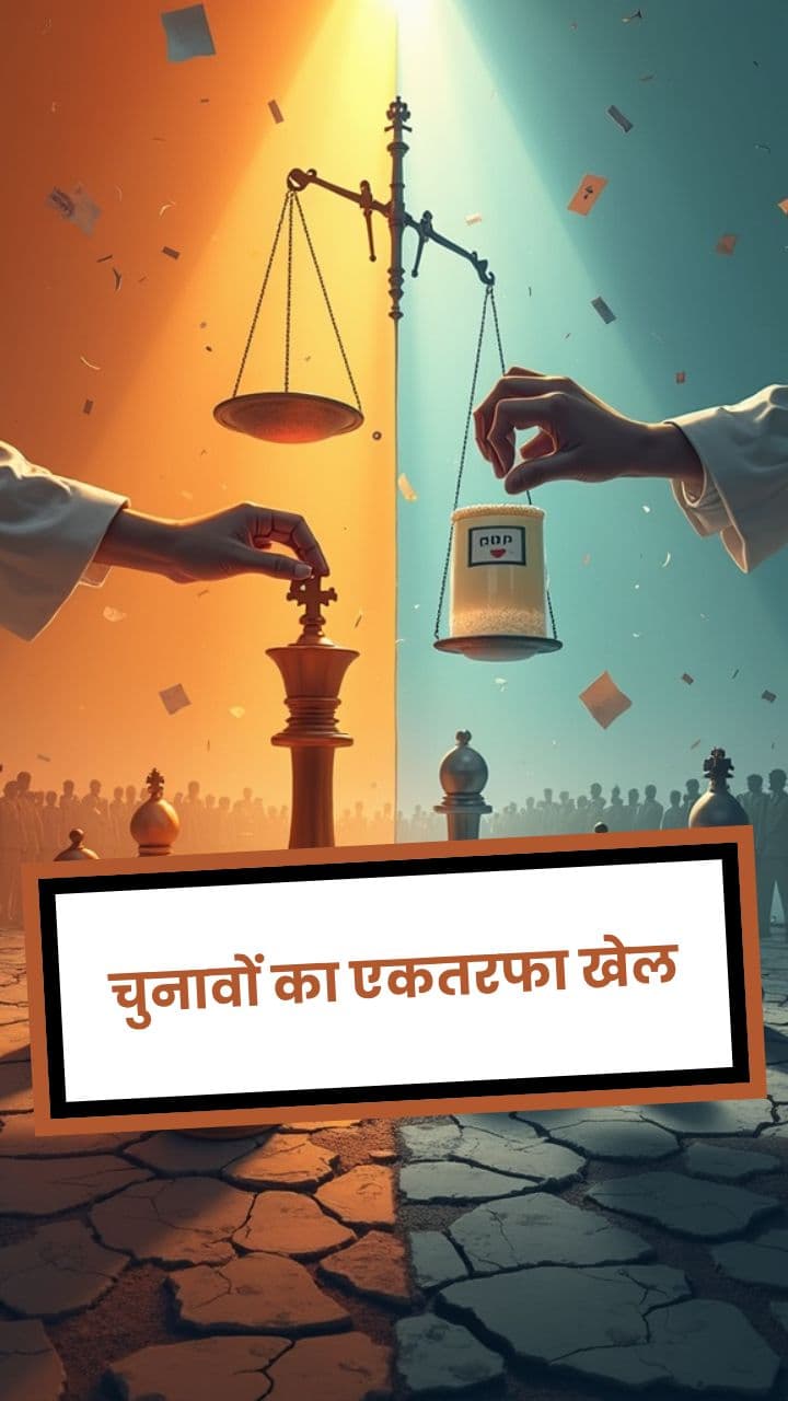 चुनावों का एकतरफा खेल