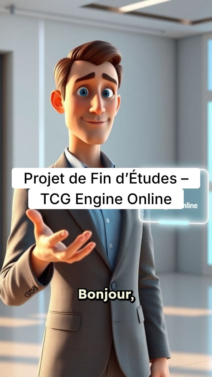 Présentation du Projet PFE : Moteur de TCG en ligne