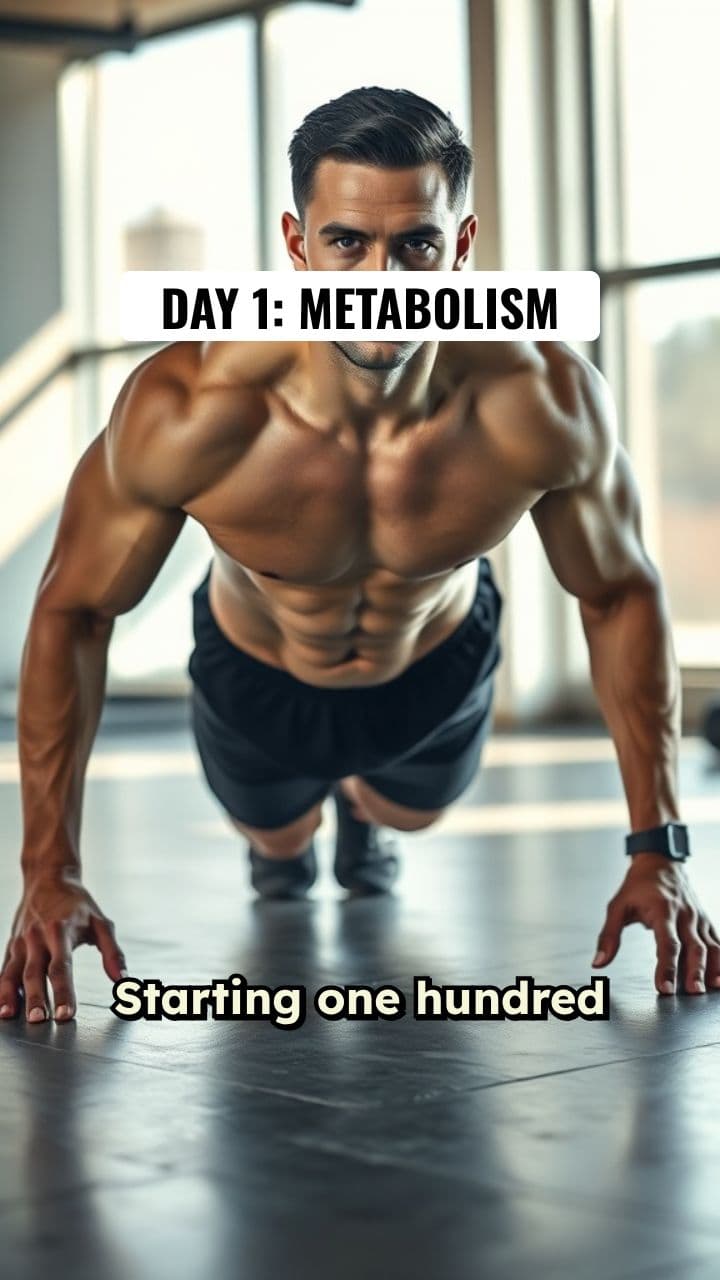 100 Day Pushup Transformation