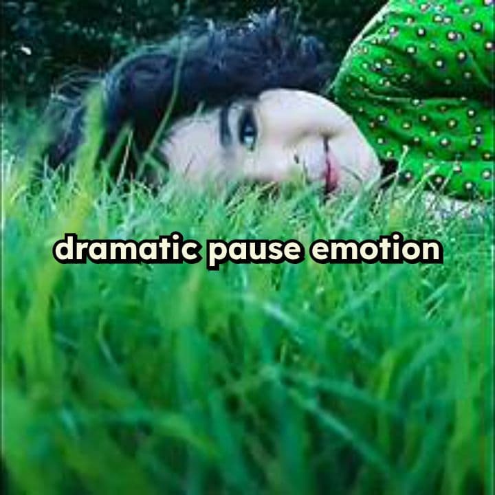 Dramatic Emotional Pause