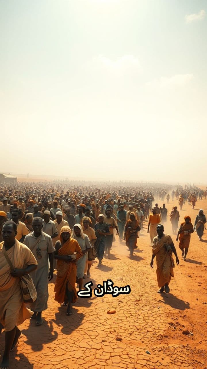 سوڈان کے پناہ گزینوں کی مشکلات