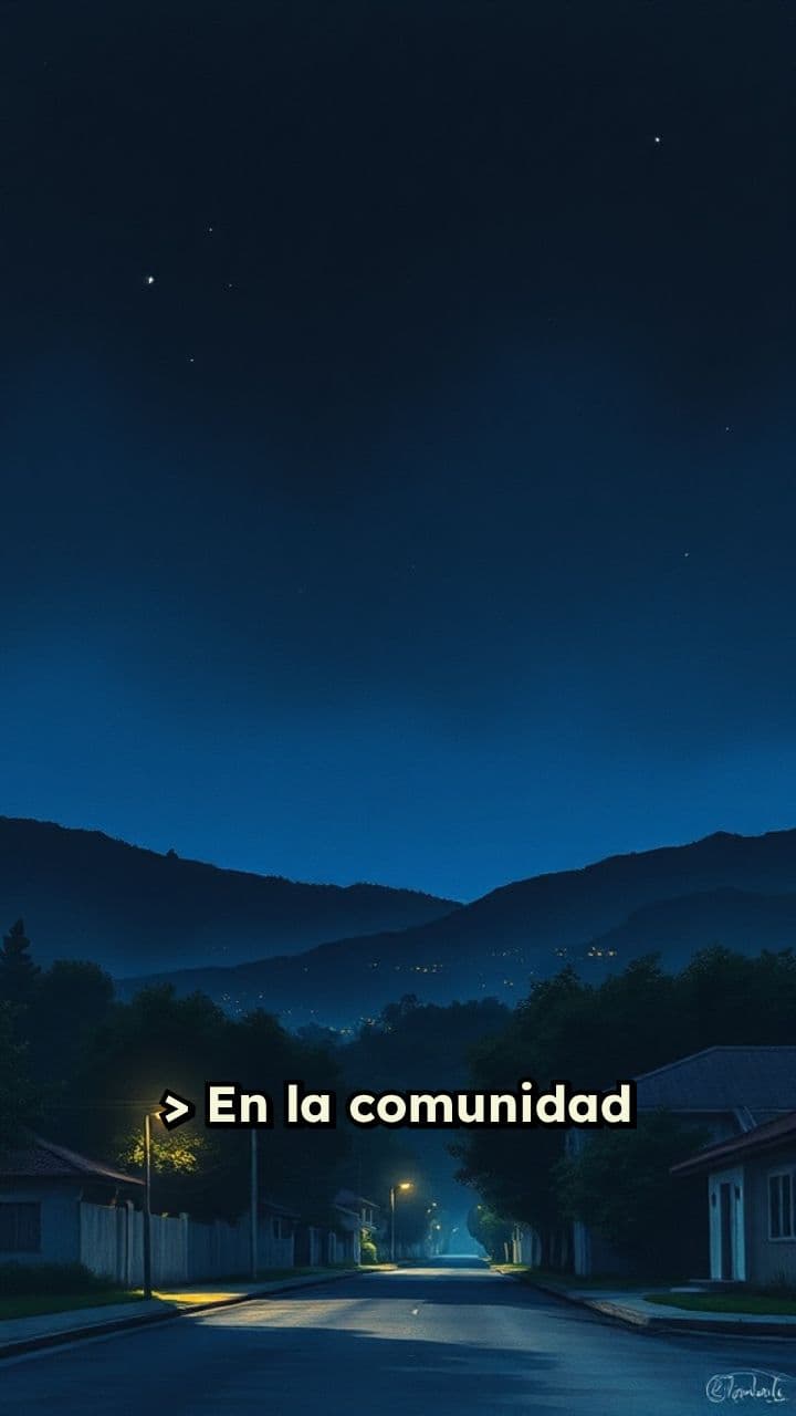 Calles a oscuras en Ticopó