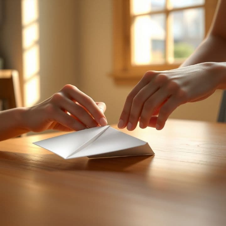 Paper Airplanes in the Sky