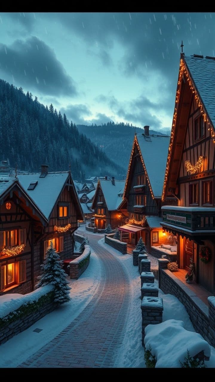 Weihnachtsfreude in Deutschland