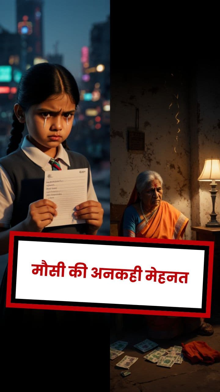 मौसी की अनकही मेहनत