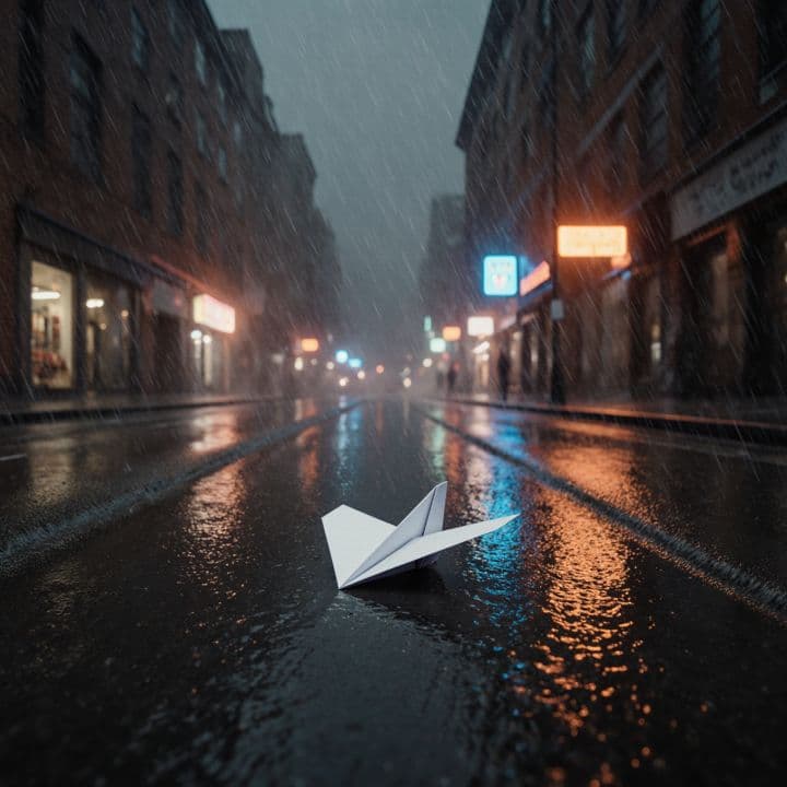 Paper Planes in the Rain