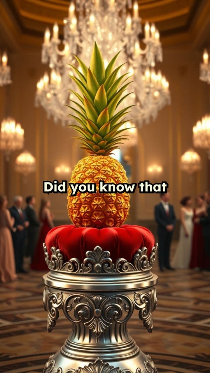 When Pineapples Were Luxury Icons