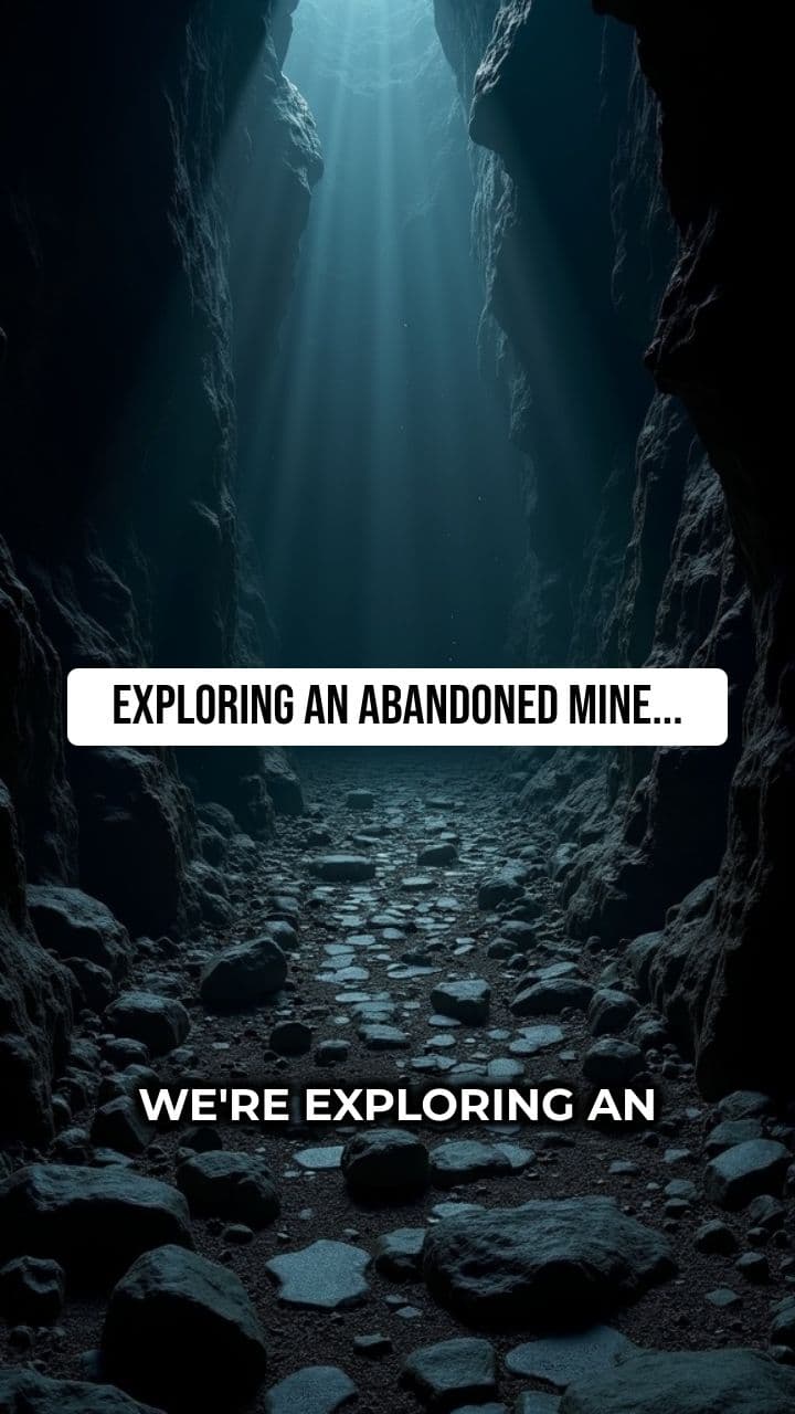 Abandoned Mine Crystal Discovery