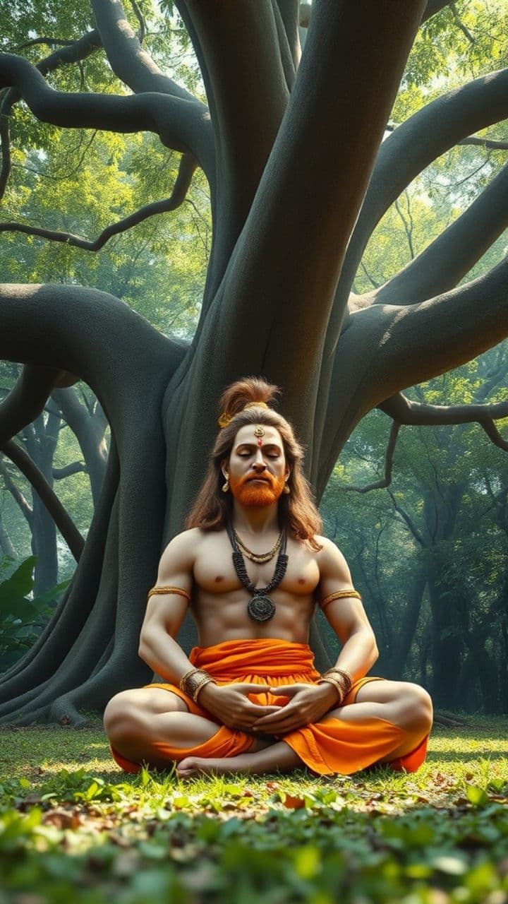 हनुमान जी और बच्चे का खिलौना