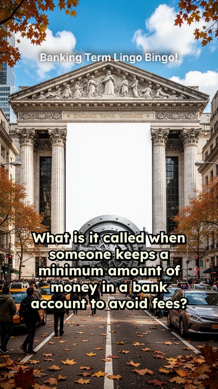 Banking Term Lingo Bingo!