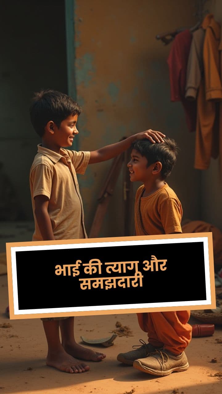 भाई की त्याग और समझदारी