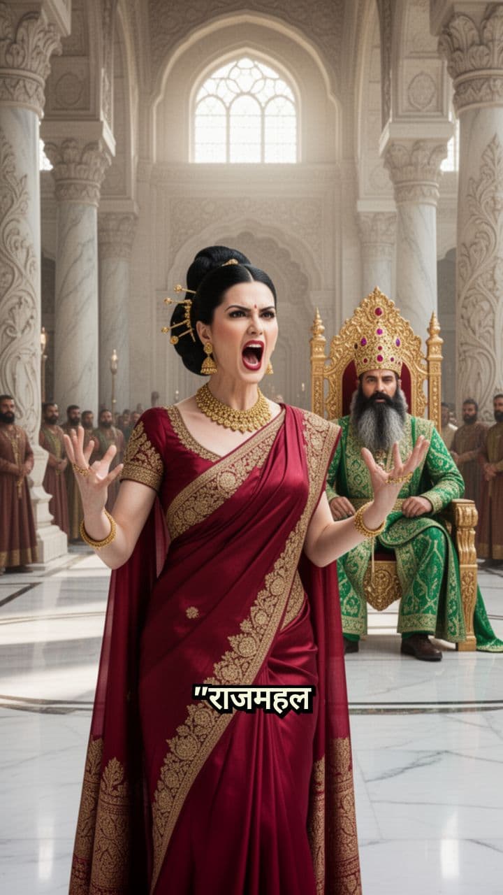 मोरनी बनी बड़ी रानी की कैद